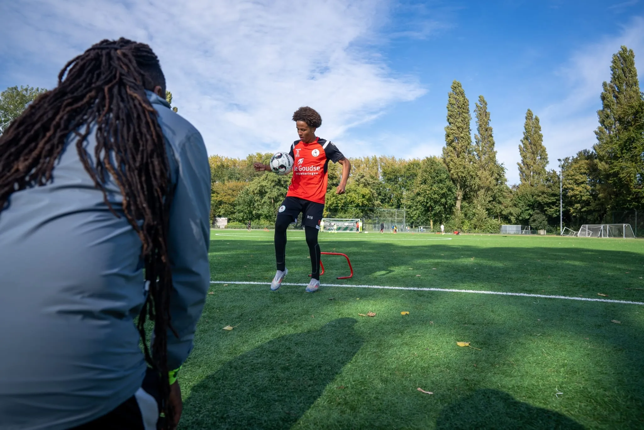Voetbaltraining bij Vedette Voetbalschool Amsterdam
